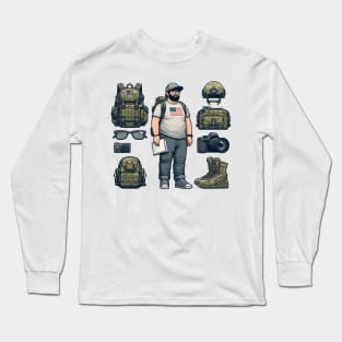 Tactical Otaku Long Sleeve T-Shirt